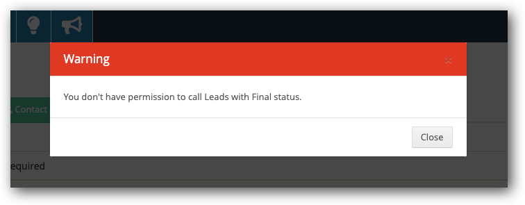 Final Status Warning - Agent Interface.png