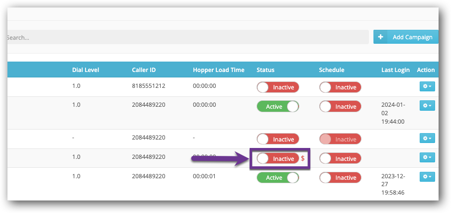 Out of Funds Campaign - Show Campaigns.png