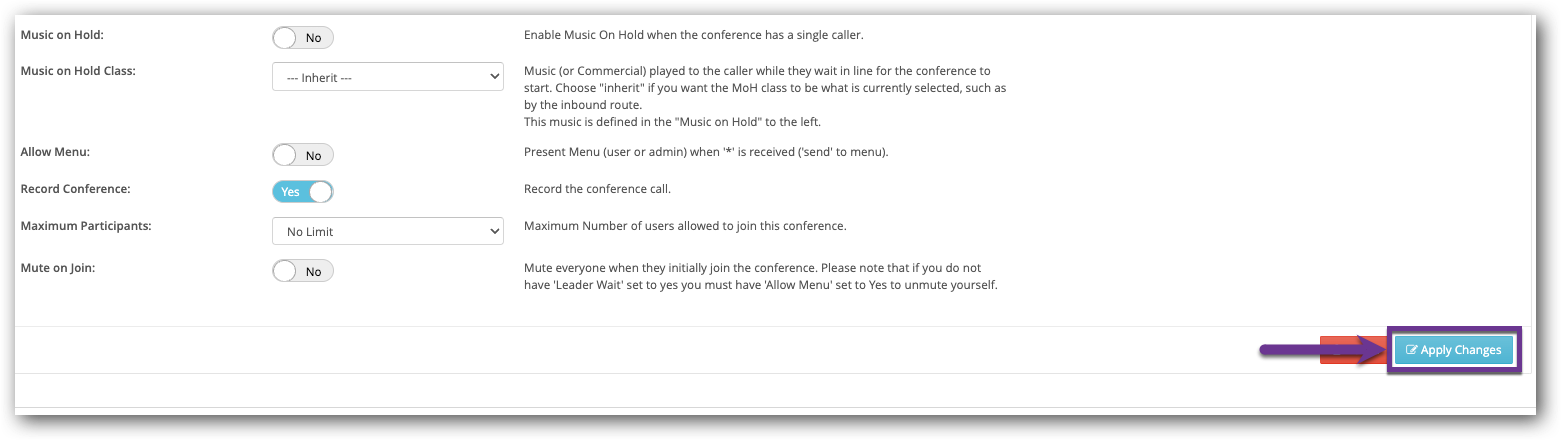 Click Apply Changes - Conference.png