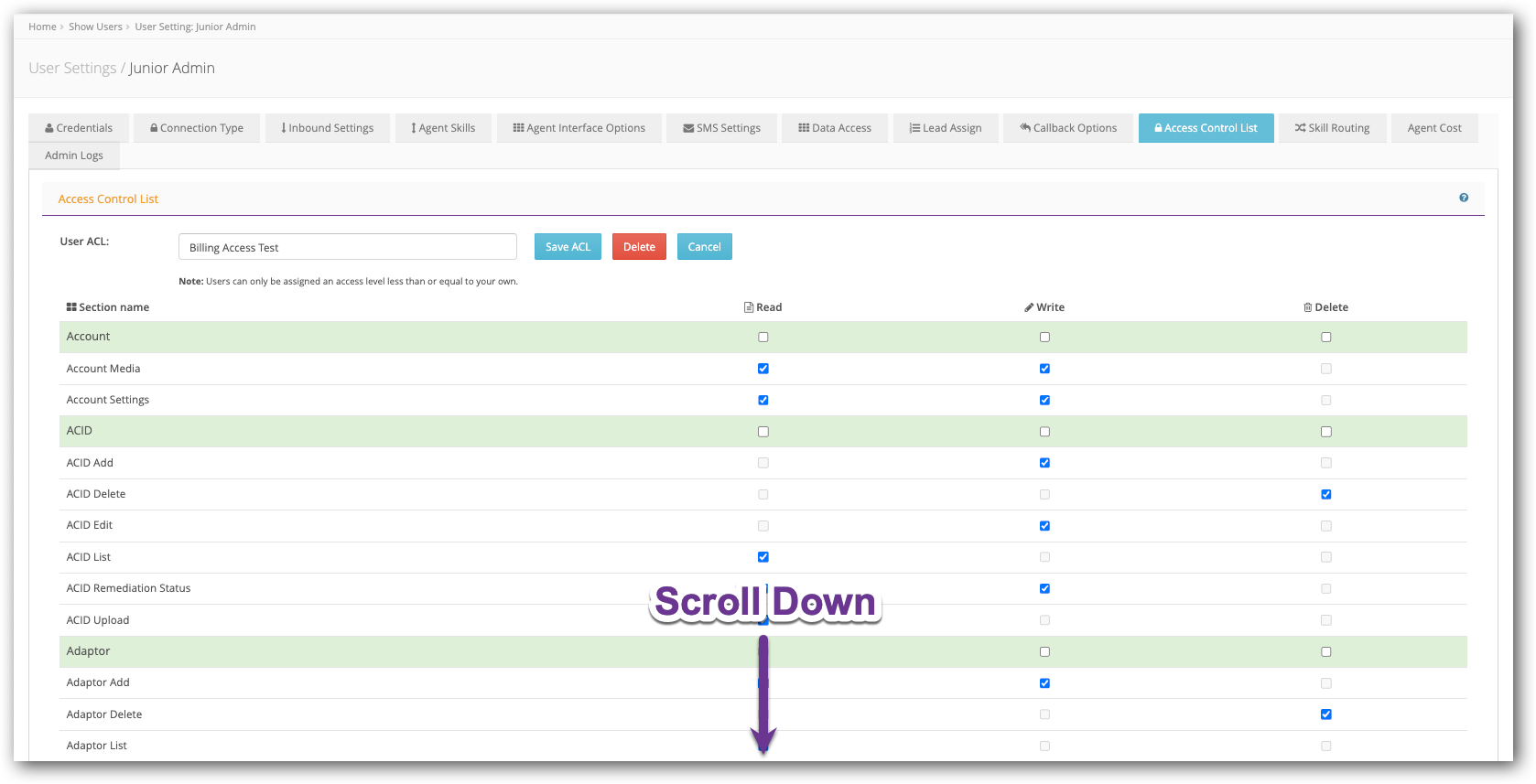 Scroll Down to Billing ACL.png