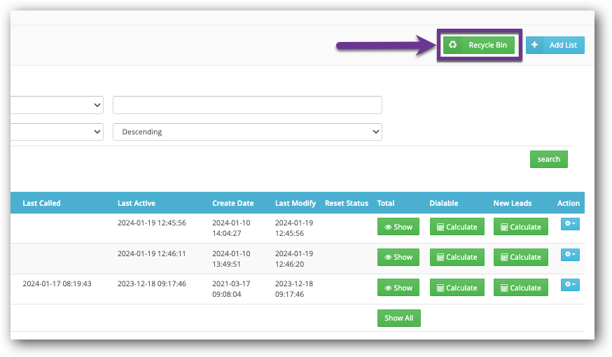 Click Recycle Bin - Manage Lists.png