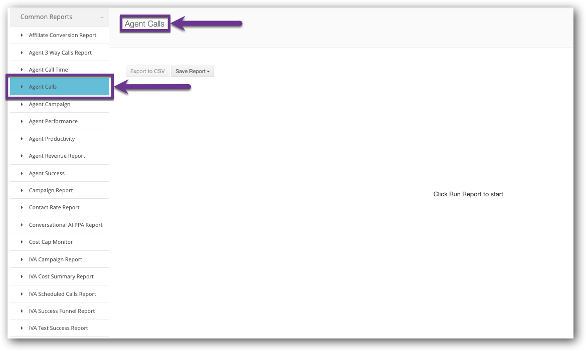 Open Agent Calls Report.png