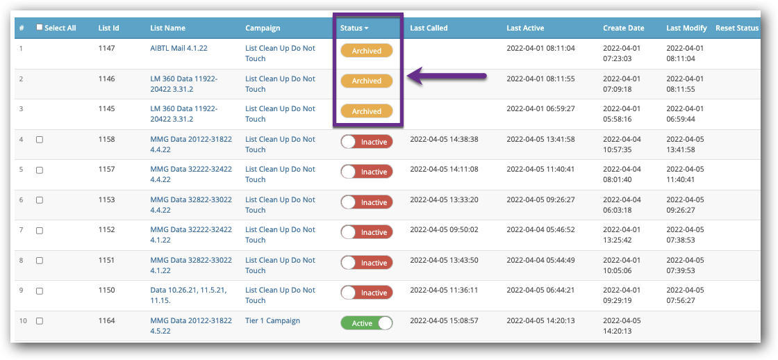 Archived Lists - Manage Lists.png