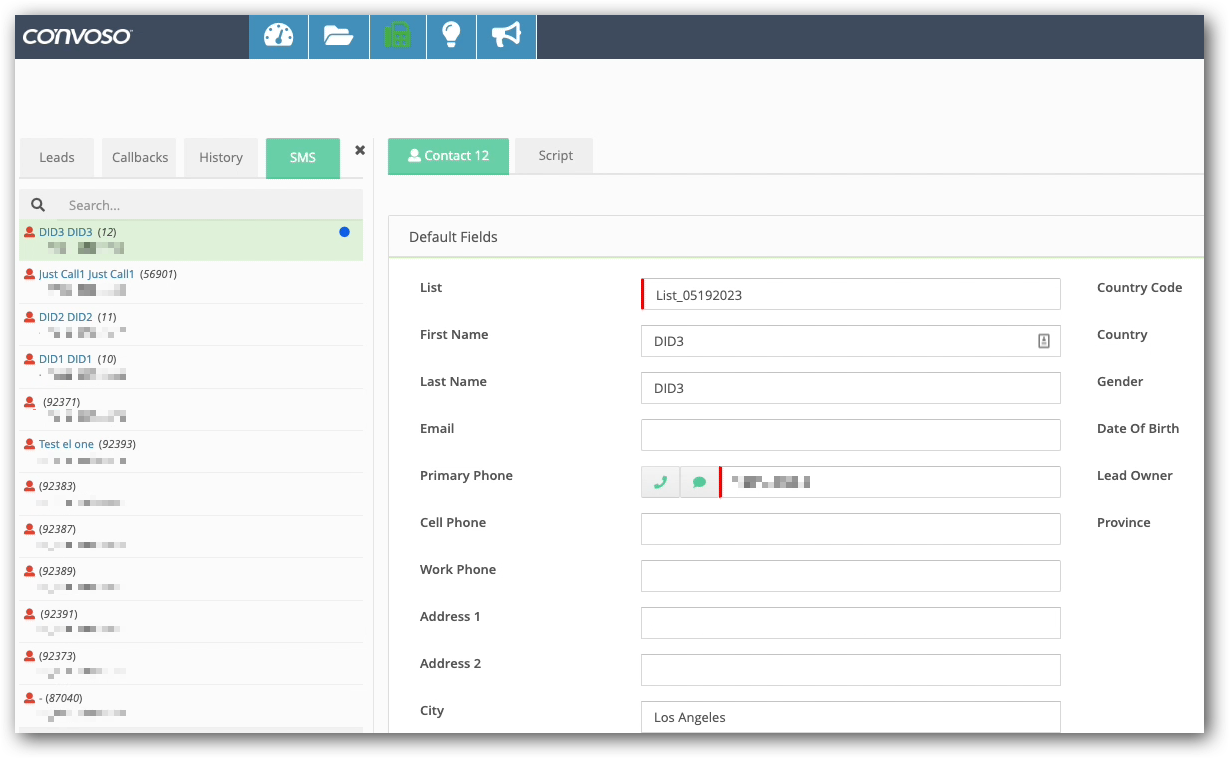 SMS Tab - Agent Interface with unread message.png