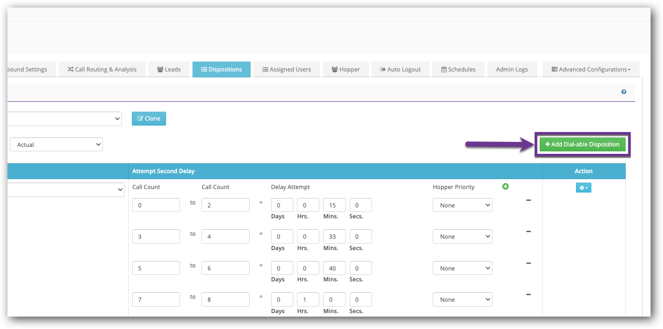Click Add Dial-able Disposition - Camp Settings.png