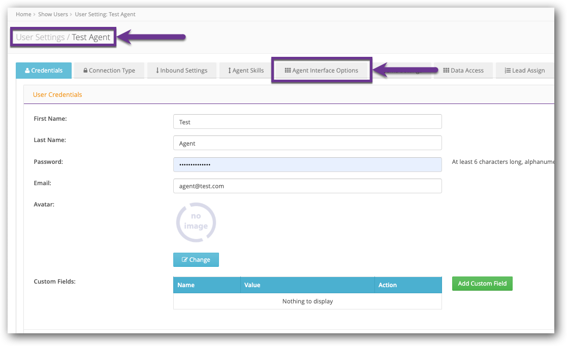 Click Agent Interface Options.png