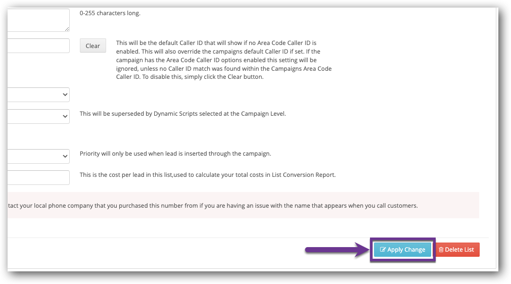 Apply Changes - List Settings tab.png