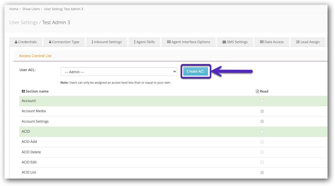 Click Create ACL - User Settings.png