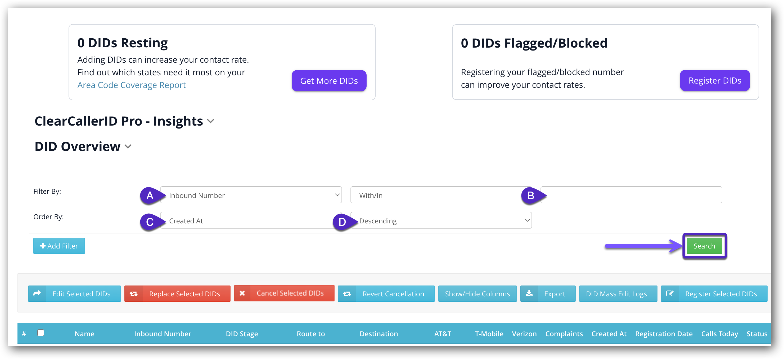 Manage DIDs Filter By fields.png