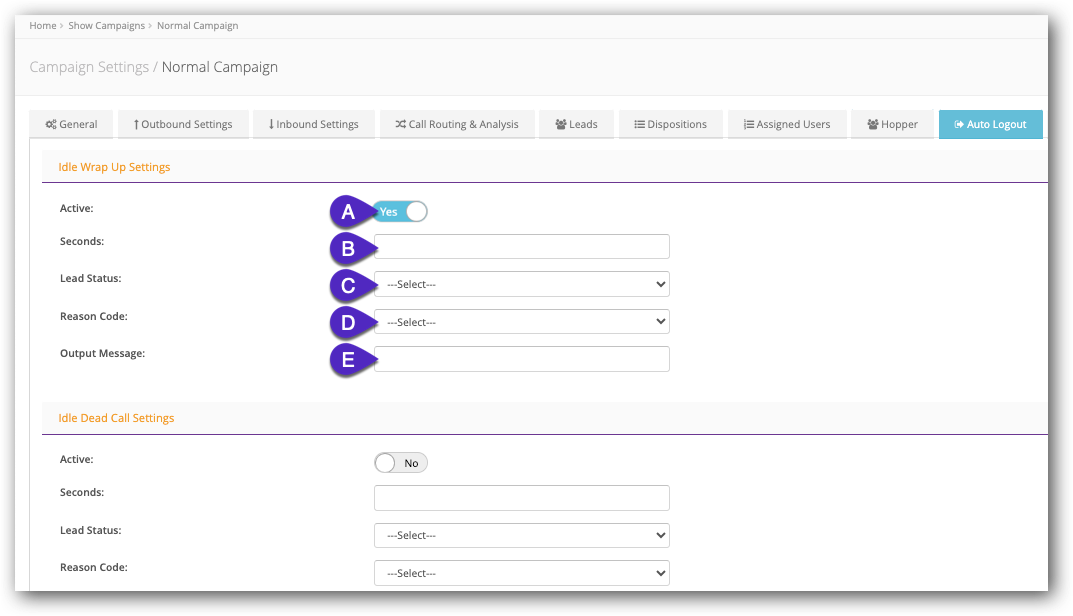Idle Wrap-Up - Campaign Settings.png
