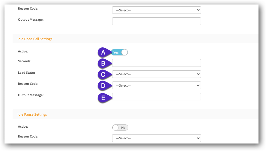 Idle Dead Call - Campaign Settings.png
