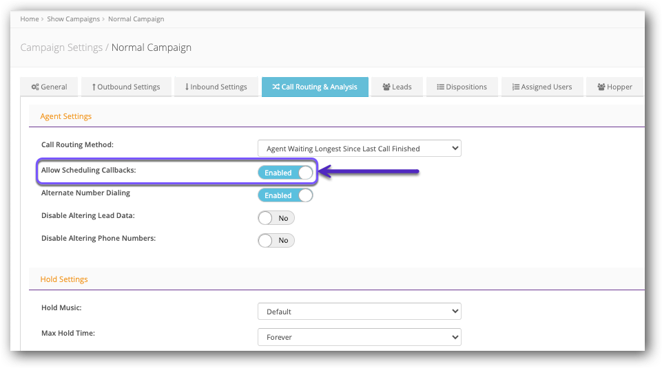 Allow Scheduling Callbacks - Campaign Settings.png