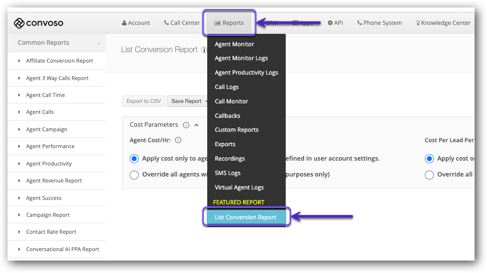 Open List Conversion Report.png
