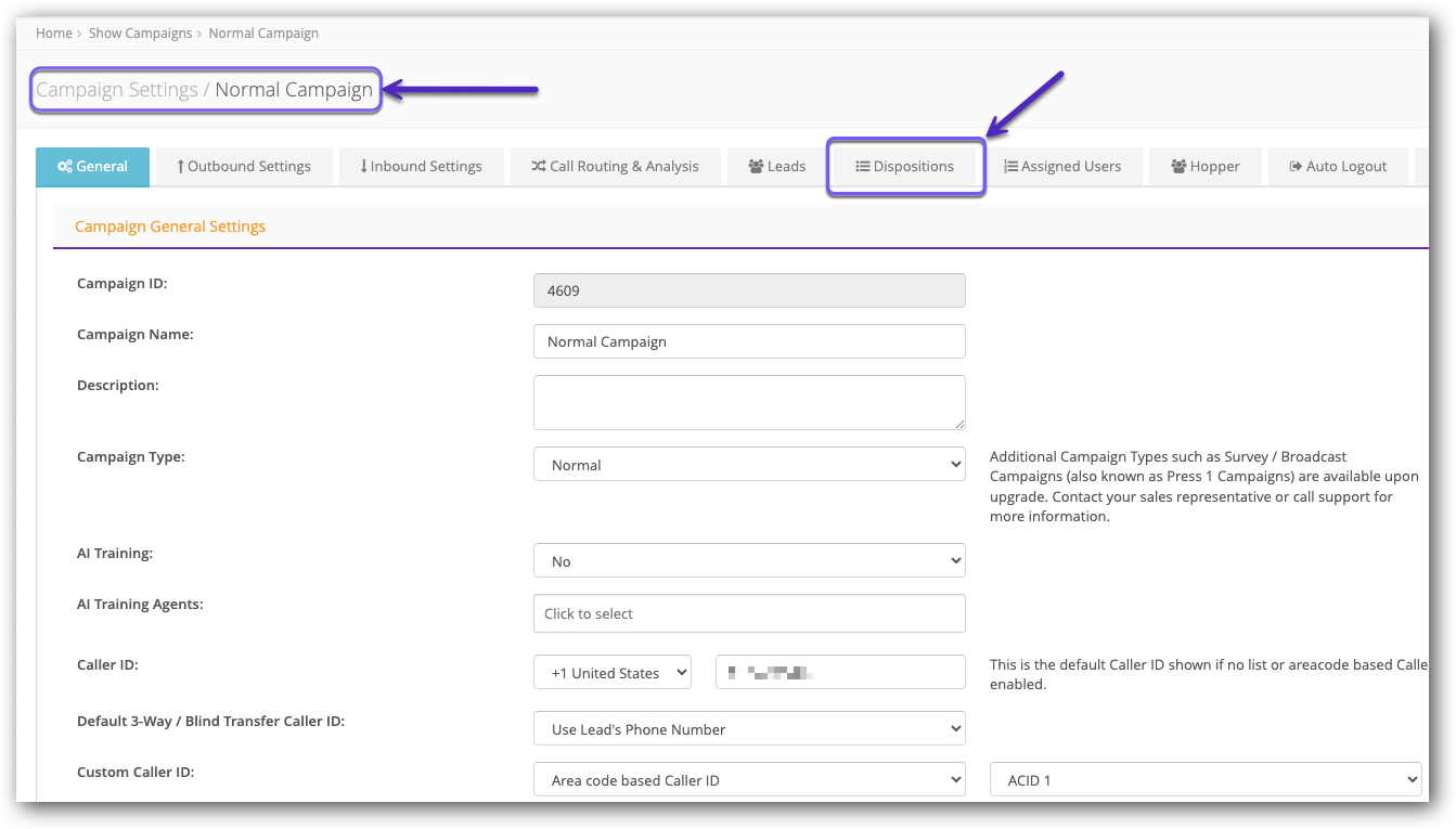 Click Dispositions tab - Campaign Settings.png