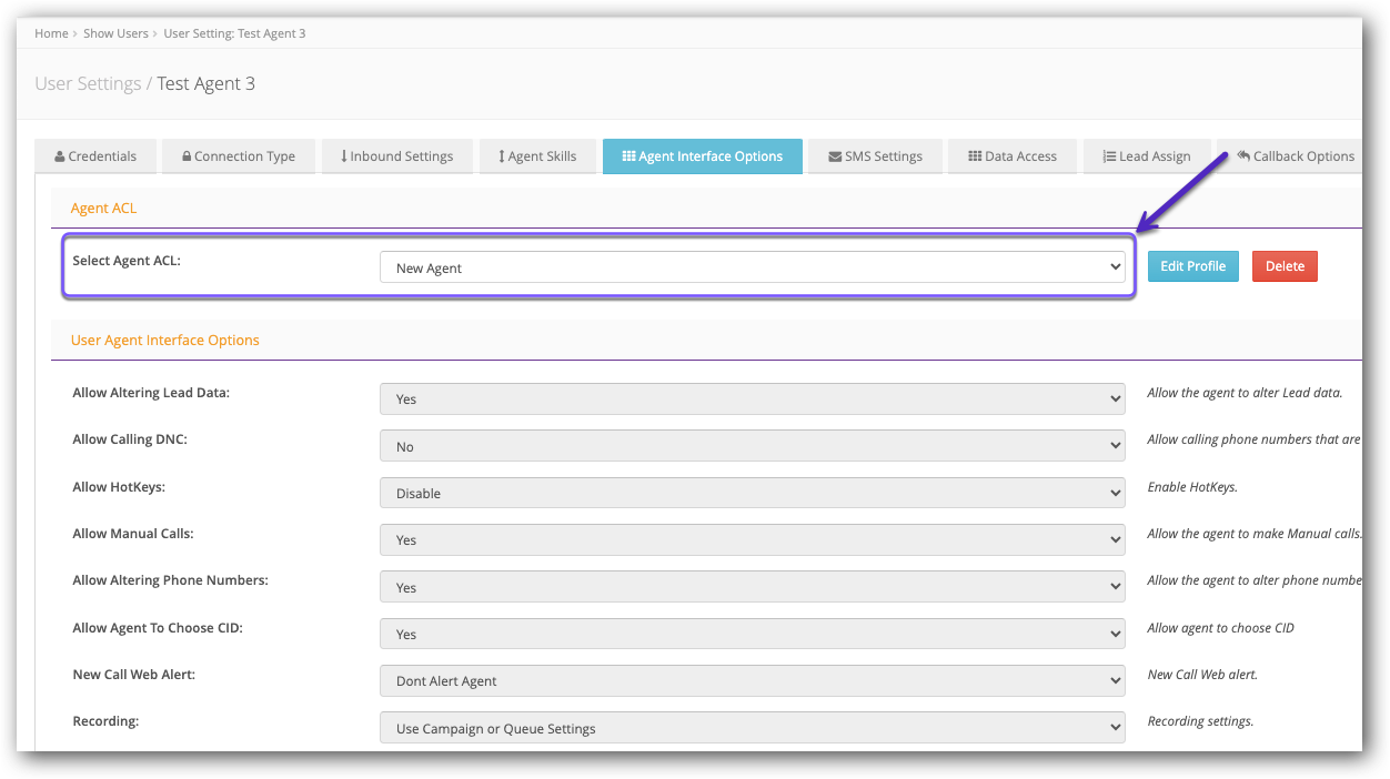 Select Existing Agent ACL - Agent Interface Options.png