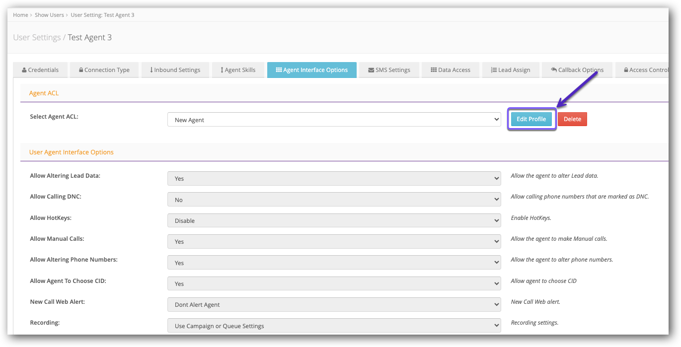 Click Edit Profile - Agent Interface Options.png