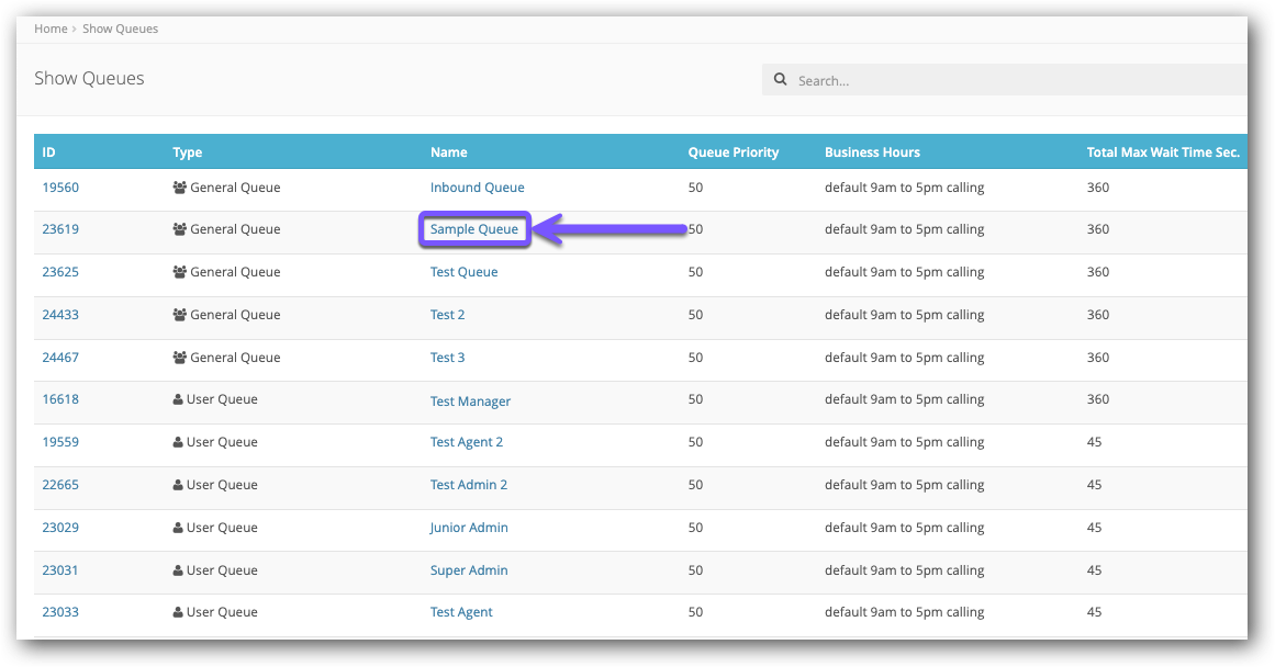 Click the Queue's Name.png