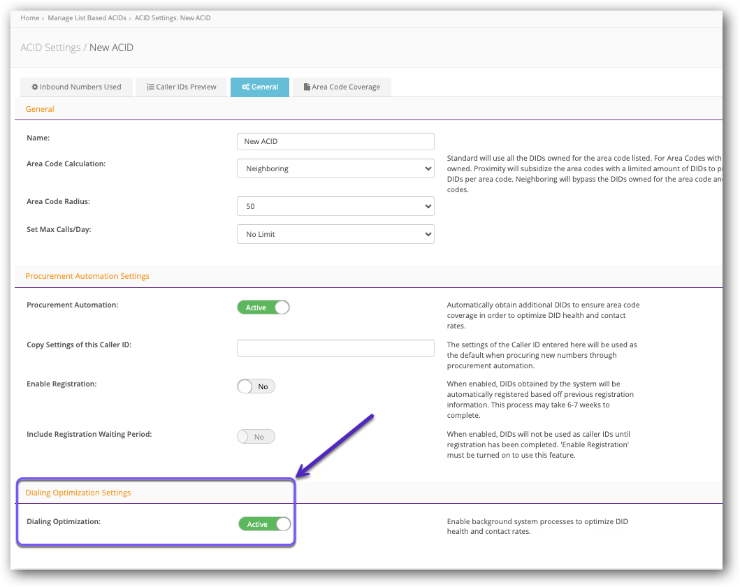 Enable Dialing Optimization - ACID Settings.png